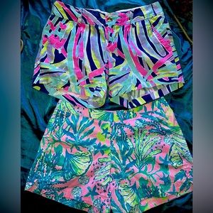 Lilly Pulitzer Shorts (2 PAIR)